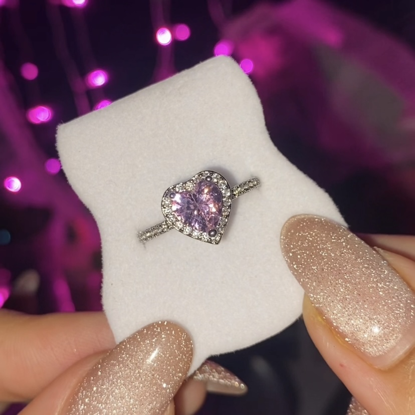 انگشتر قلب باربی💗🩰✨